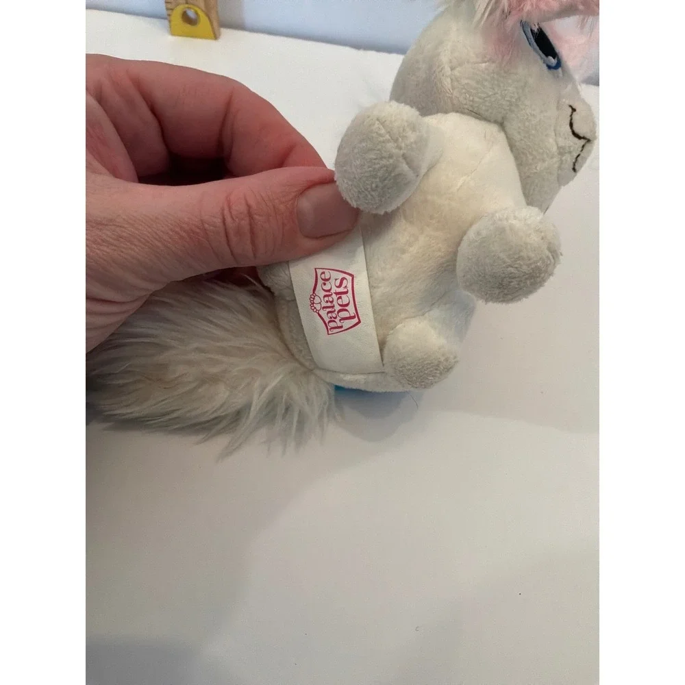 Disney Palace Pets Plush Toy White Dog Princess pumpkin‎ Cute